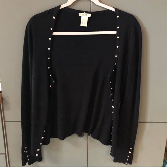 Caché jersey button up blouse - Picture 3 of 6